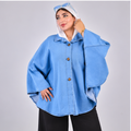 Light Blue Denim Butterfly Jacket
